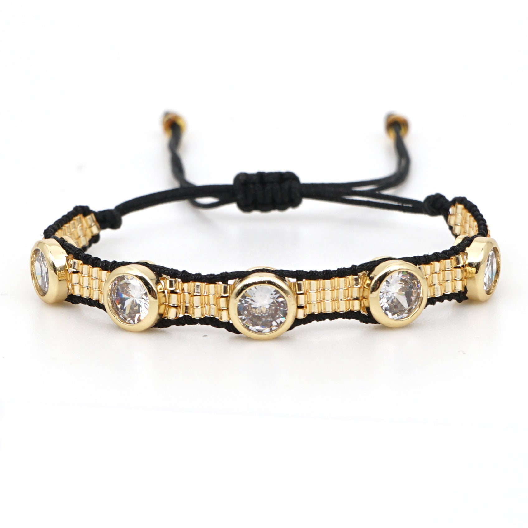 Wholesale Vintage Ethnic Turkish Evil Eye Glass Bracelet